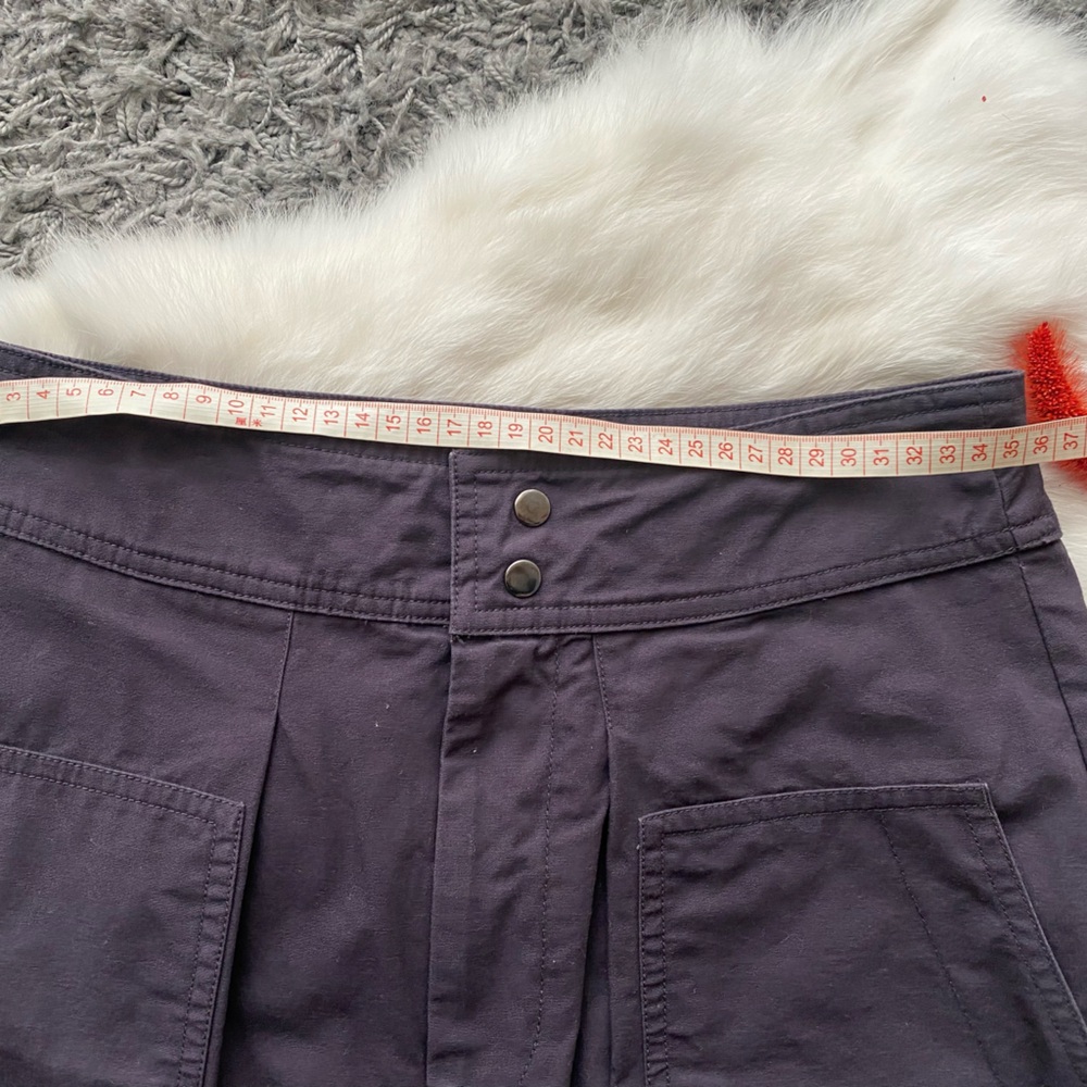 Isabel Marant Purple Wide-Leg Tie-Hem Pants - Picture 10 of 13